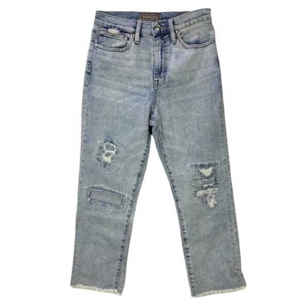 Point Sur High-Rise Slim‎ Boy Jean